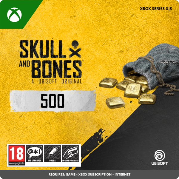 Skull and Bones 500 Gold (Xbox S|X Download Code)