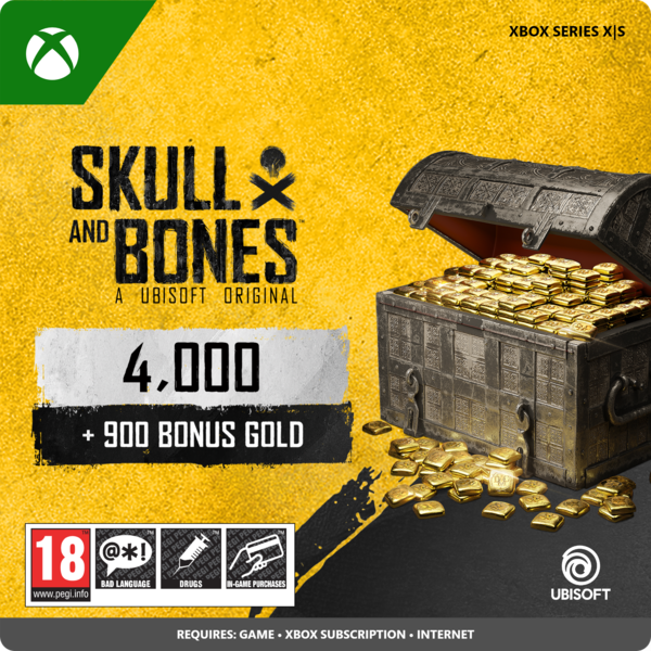 Skull and Bones 4900 Gold (Xbox S|X Download Code)