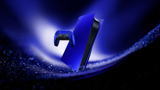 Blue PlayStation 5 Disc Plate Cover