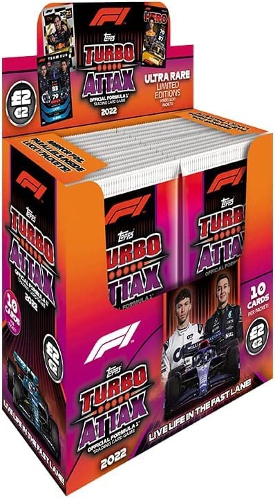 Topps Turbo Attax Formula 1 2022 - 240 Trading Cards