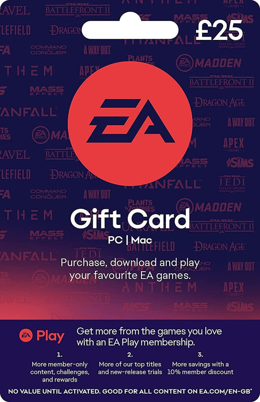 EA Gift Card £25 | PC/Mac Code (PC / MAC Download)