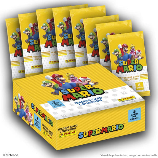 Super Mario Trading Card Collection x 18 Packs