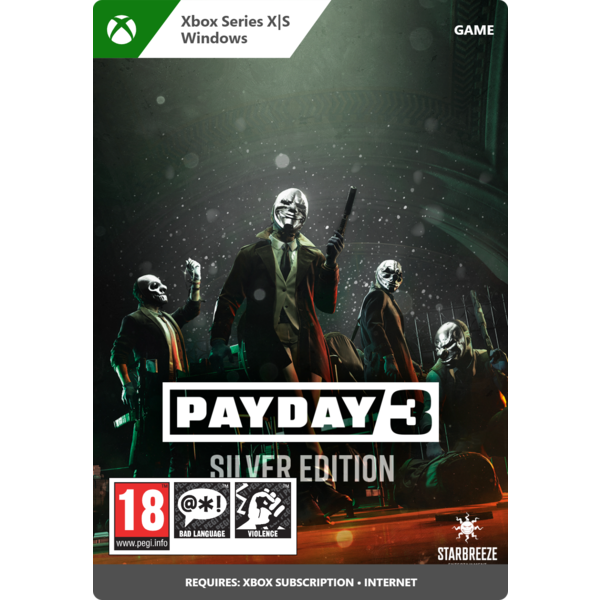 Payday 3: Silver Edition (PC | Xbox Series S|X Download Code)
