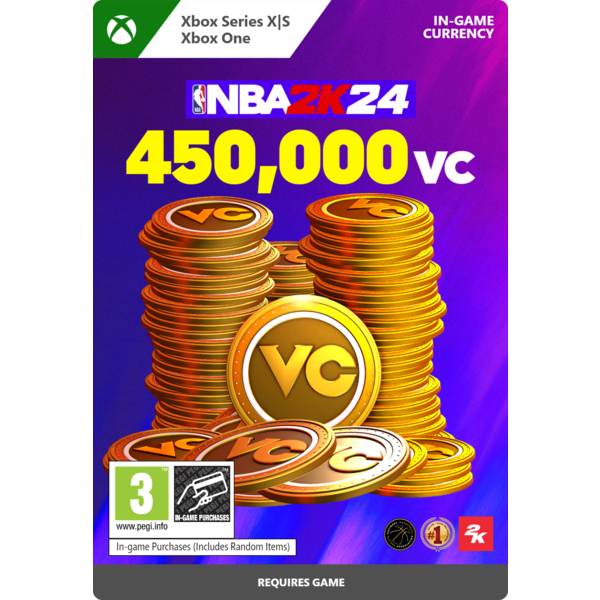 NBA 2K24 450,000 VC (Xbox One Series S|X Download Code)