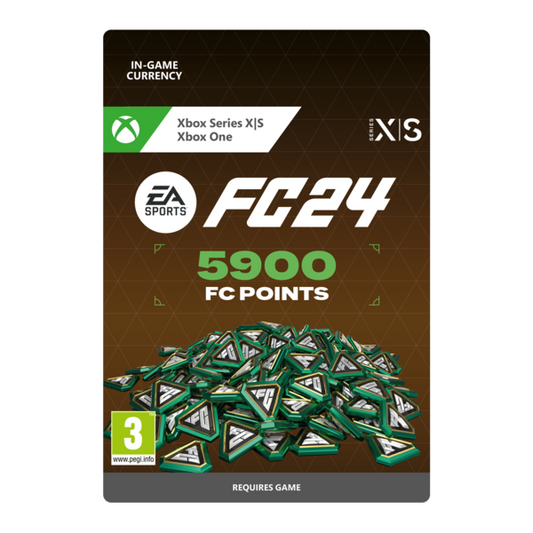EA Sports FC 24 Ultimate Team FIFA Points - 5900 (Xbox One |Series S + X Download Code)