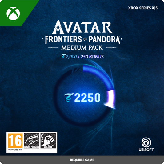 Avatar: Frontiers of Pandora Medium Pack 2,250 Tokens (Xbox S|X Download Code)