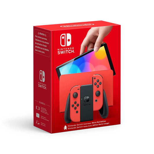 Nintendo Switch (OLED Model) - Red Mario Edition