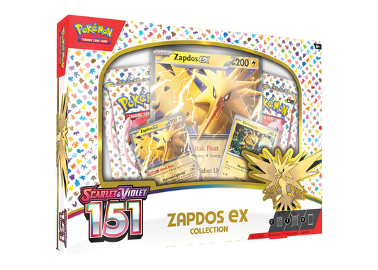 Pokémon SV 151 Zapdos ex Collection
