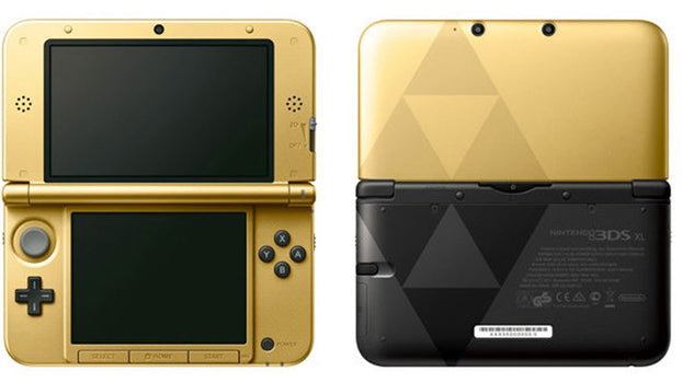 Nintendo Handheld Console Gold Zelda A Link Between Worlds - USED (Nintendo 3DS XL)
