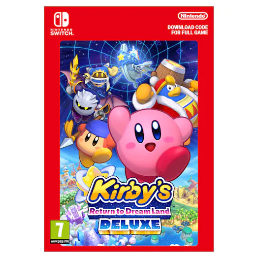 Kirby's Return to Dreamland Deluxe (Nintendo Switch Download Code)
