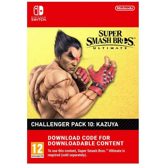 Super Smash Bros. Ultimate Challenger Pack 10 Kazuya from TEKKEN (Nintendo Switch Download Code)