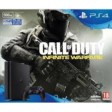 PlayStation 4 500GB Slim Console with Call of Duty: Infinite Warfare - Offer Games