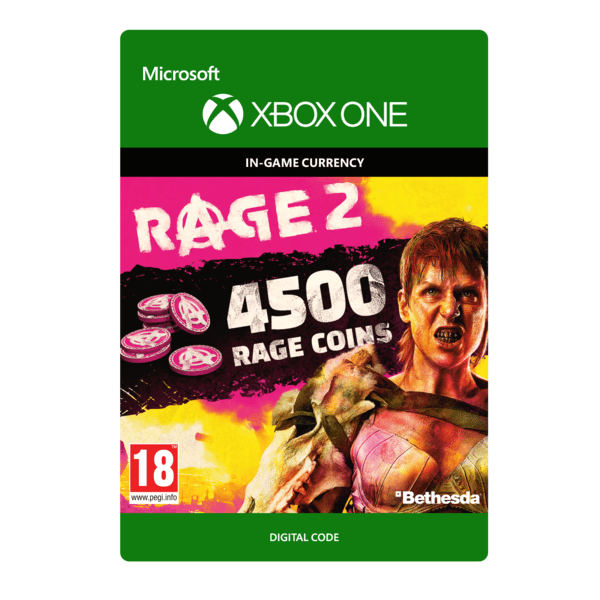 RAGE 2: 4500 RAGE Coins (Xbox One S|X Download Code)