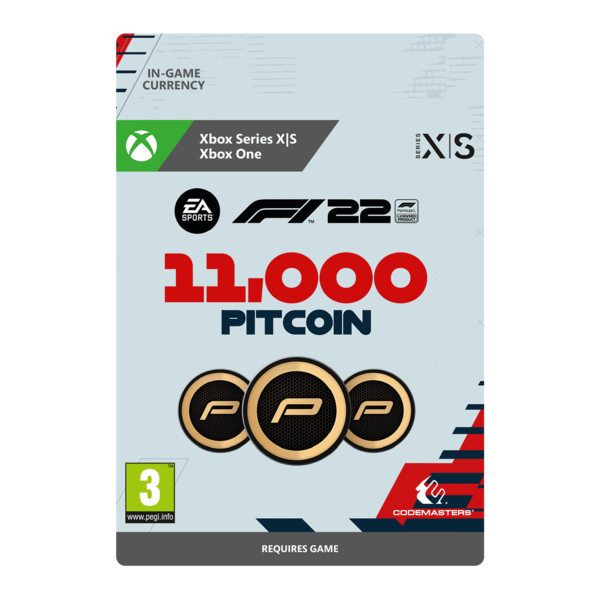 F1 2022: 11000 Pitcoins (Xbox One S|X Download Code)