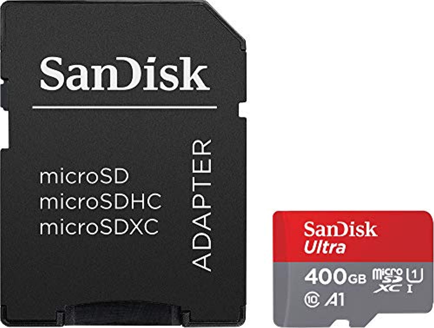 SanDisk Ultra 400 GB microSDXC Memory Card + SD Adapter - Offer Games