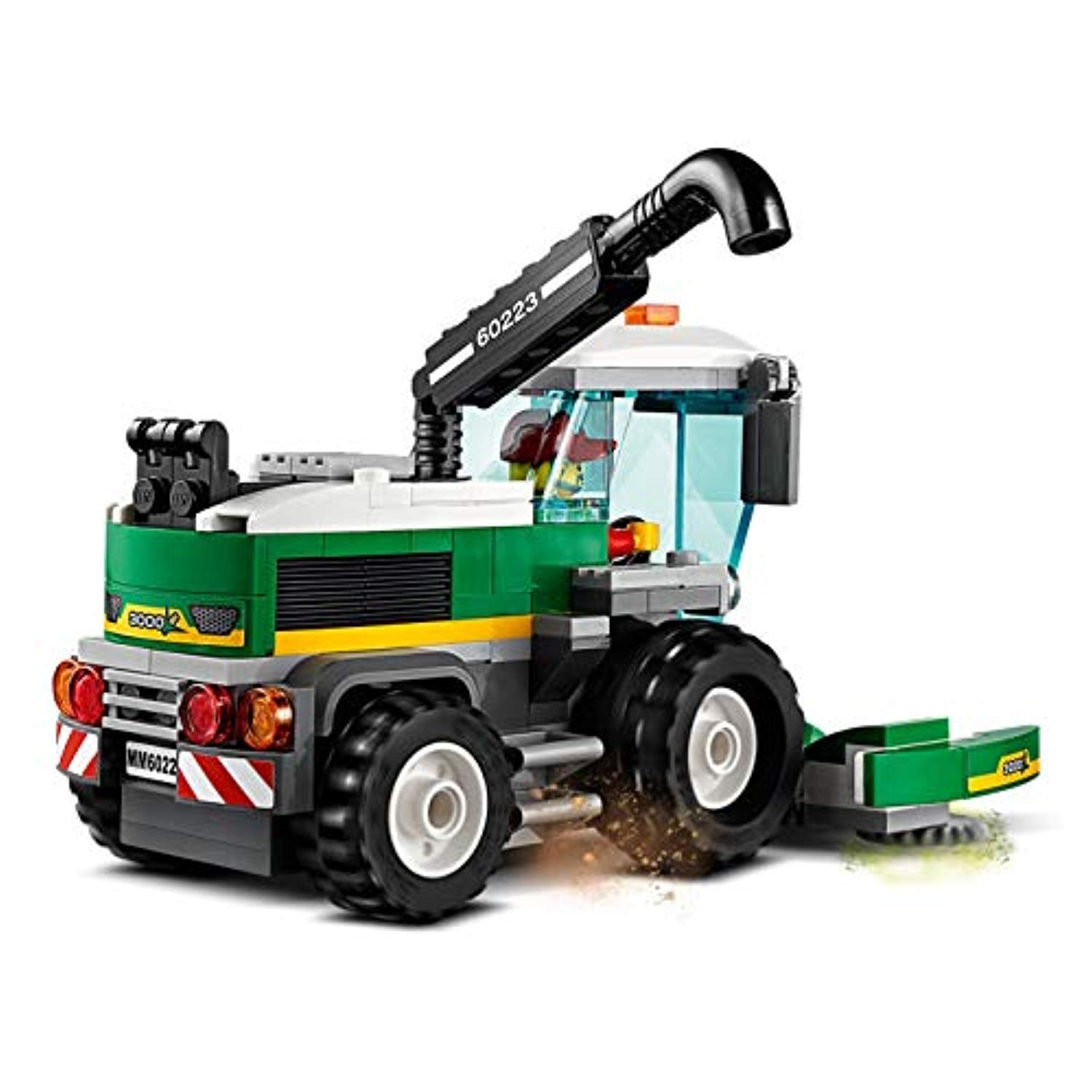 LEGO 60223 City Great Vehicles Harvester Transport with Truck and Trailer, plus Combine Tractor Toy, 2 Minifigures and Scarecrow Figure, Farm Toys for 5+ - Offer Games