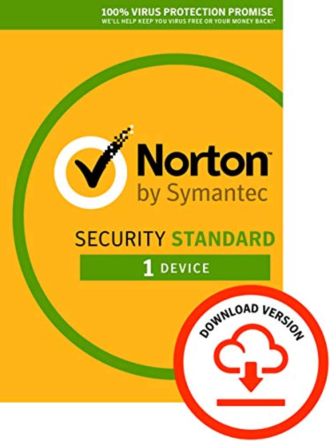Norton Security Standard 2019 | 1 Device |1 Year (PC/Mac Download Code)