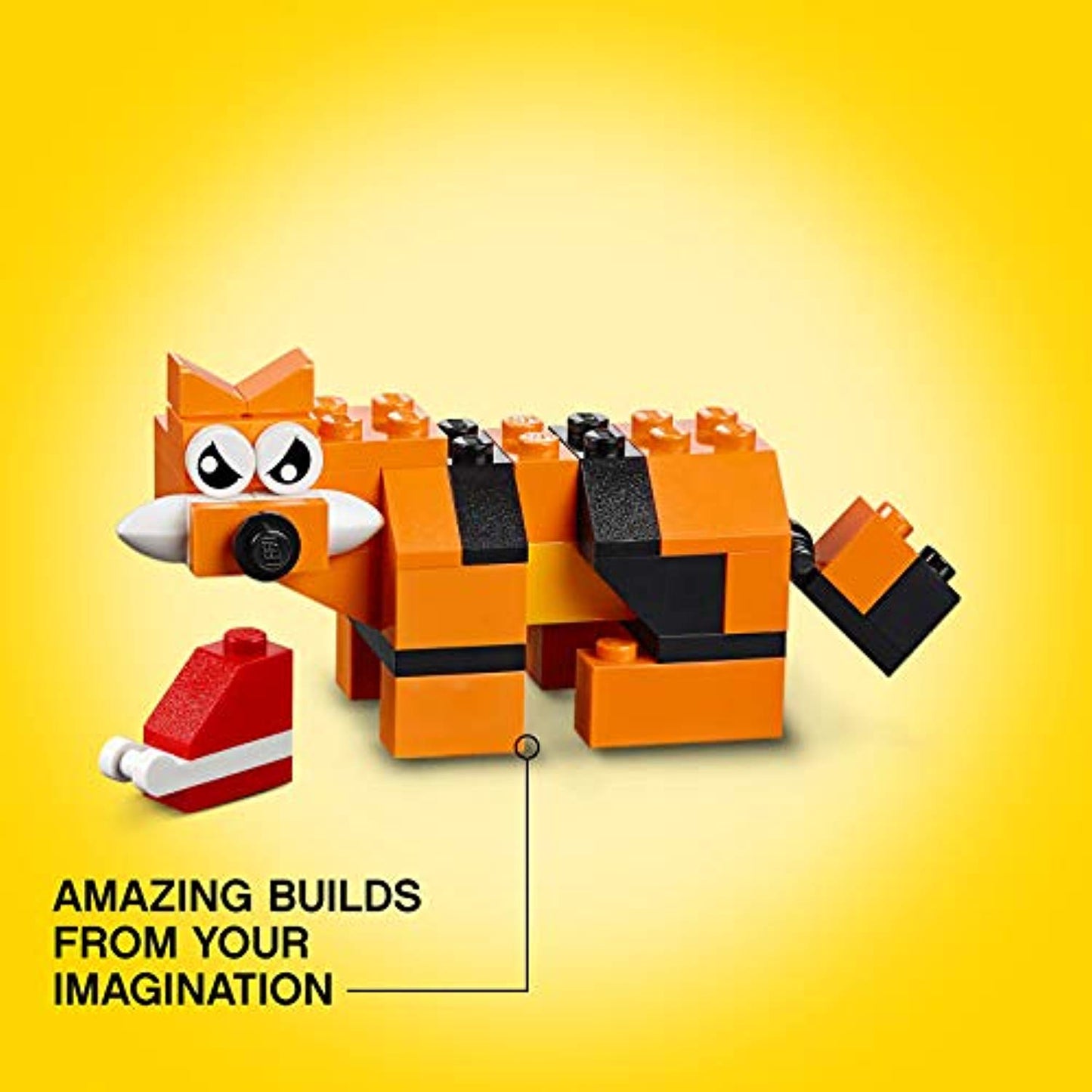 LEGO 10696 Classic Medium Creative Brick Box, Easy Toy Storage, Lego Masters Fan Gift - Offer Games