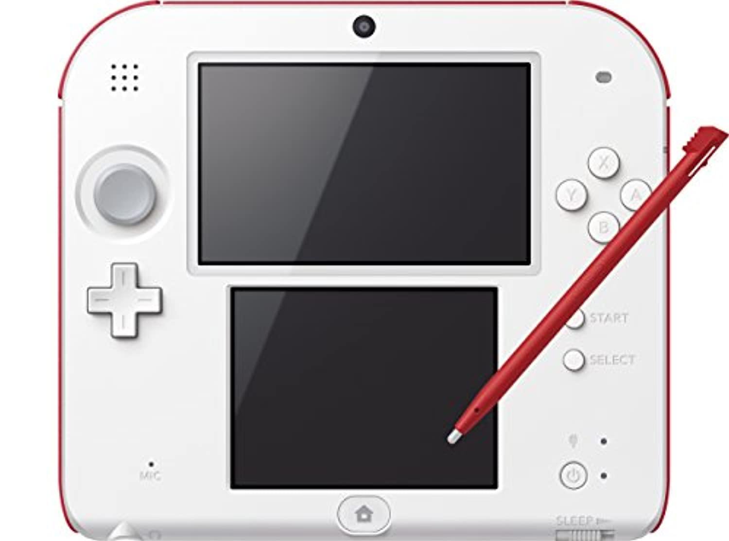 Nintendo Handheld Console 2DS - White/Red (USED) - Offer Games