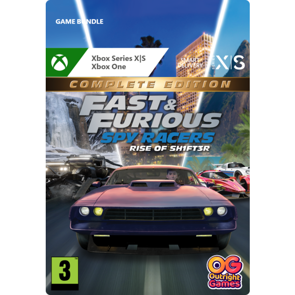 Fast & Furious: Spy Racers Rise of SH1FT3R Complete (Xbox One S|X Download Code)