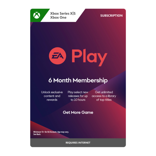 EA Play 6 Month Membership (Xbox One S|X Download Code)