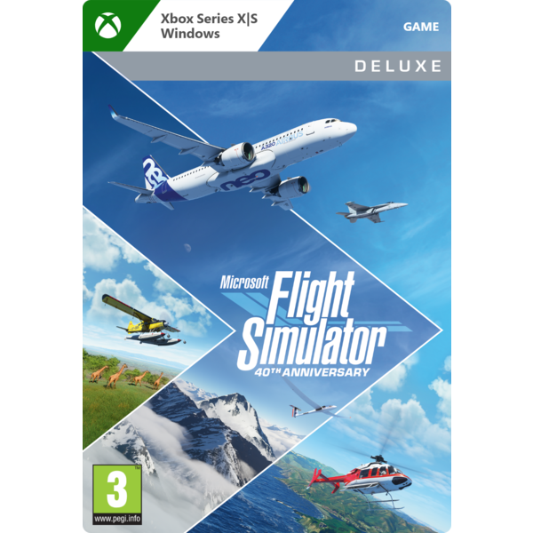 Microsoft Flight Simulator 40th Anniversary Deluxe (Xbox One S|X Download Code)