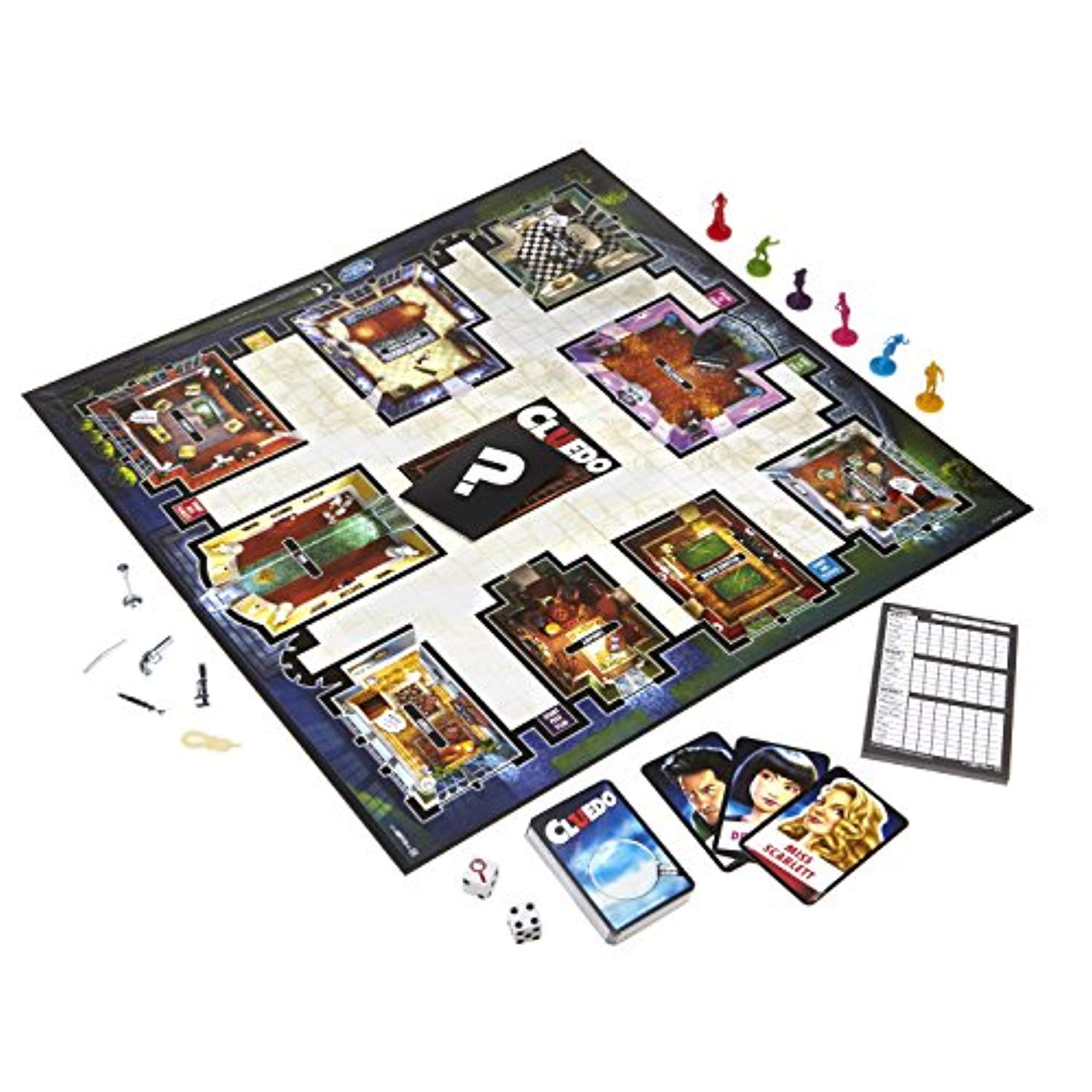 Hasbro Gaming Cluedo the Classic Mystery Board Game - Offer Games