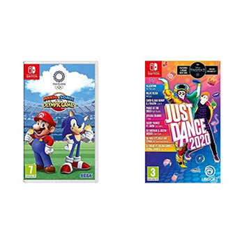 Just Dance 2020 + Mario and Sonic at the Olympic Games Tokyo 2020 (Nintendo Switch) - Offer Games