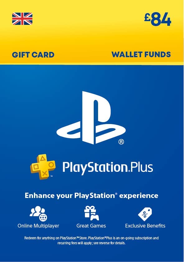 PlayStation Store Gift £84 PSN Voucher PS4/PS5 (Download Code)