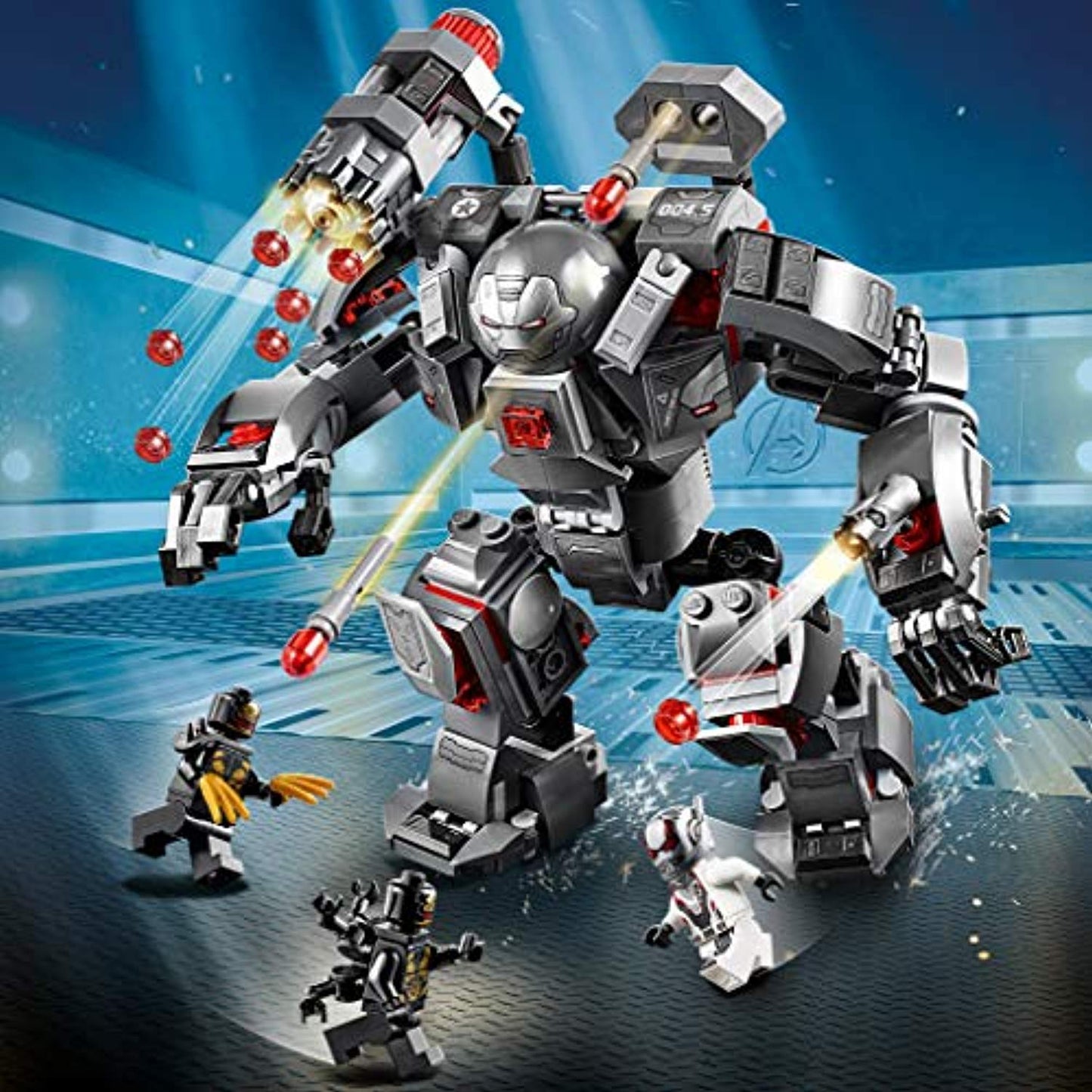 LEGO 76124 Marvel Avengers War Machine Action Figure, Ant-Man Minifigure, Super Heroes Playset, Colourful - Offer Games