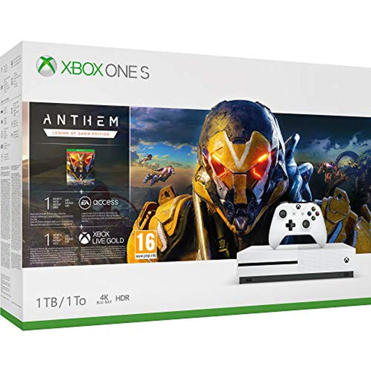 Xbox One S 1TB Console - Anthem Bundle (Xbox One) - Offer Games