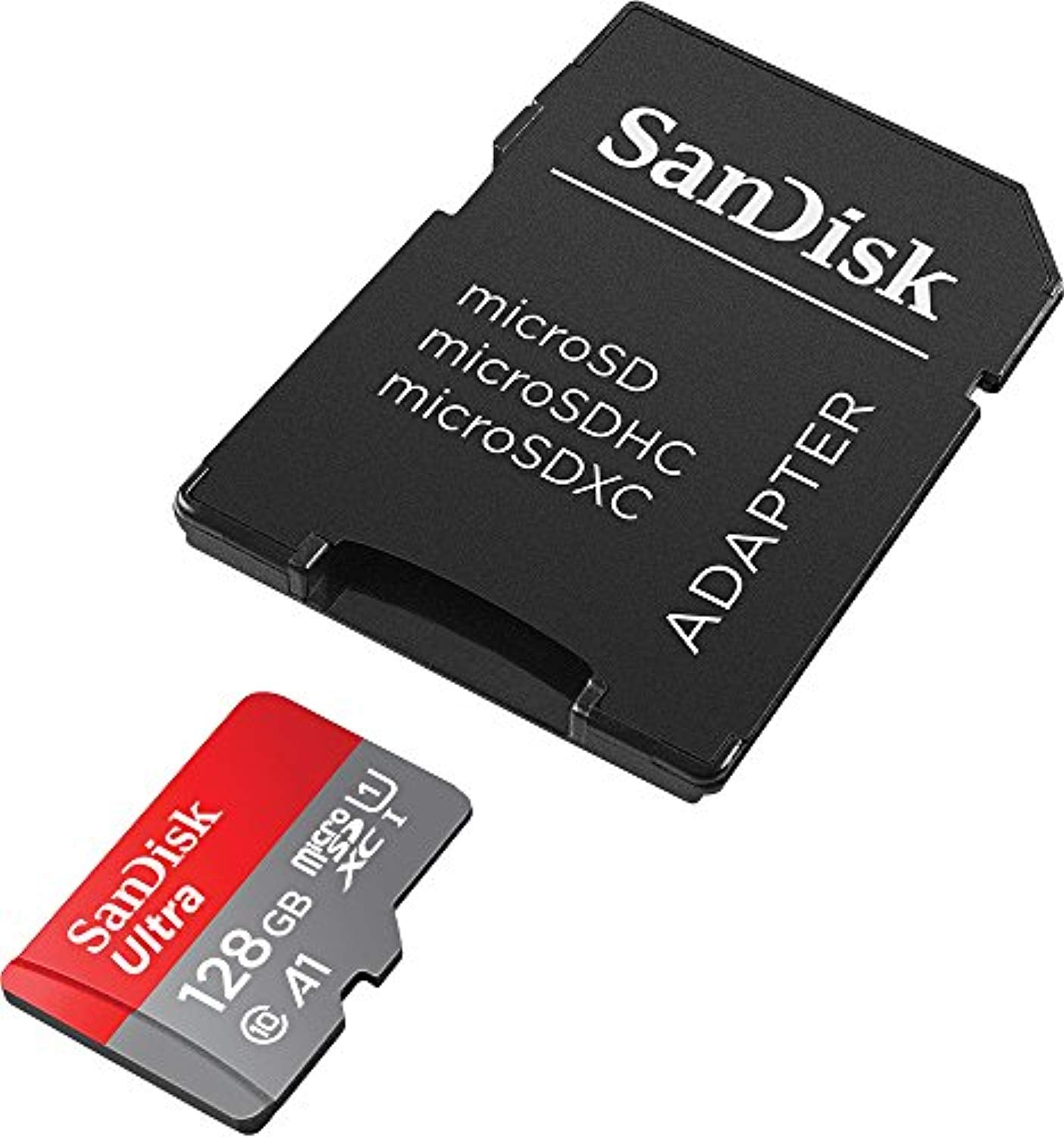 SanDisk Ultra 128 GB microSDXC Memory Card + SD Adapter - Offer Games