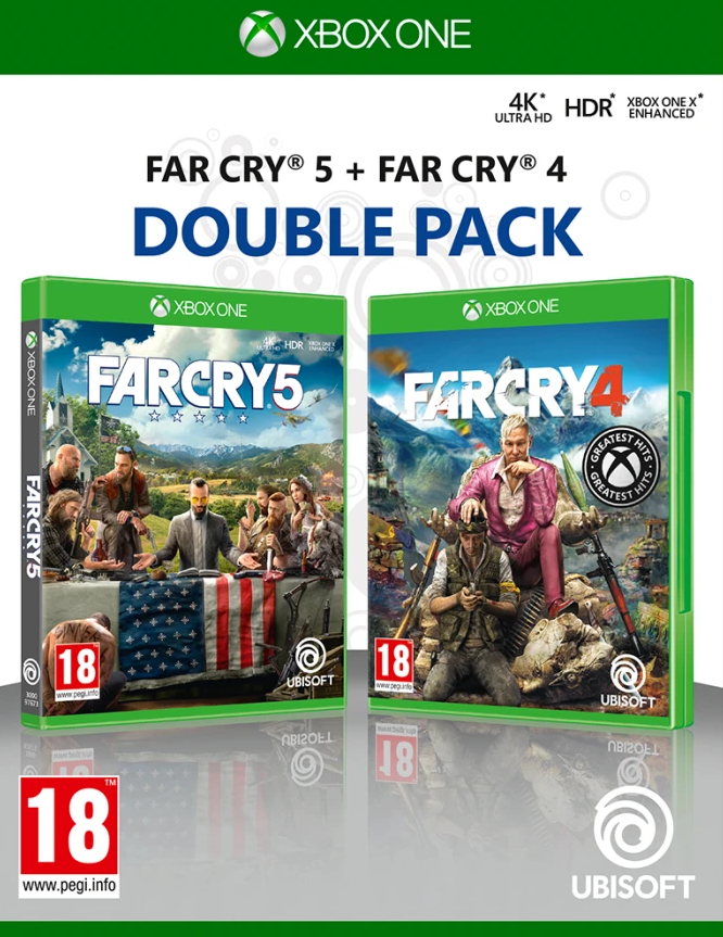 Far Cry 5/Far Cry 4 Double Pack (Xbox One) - Offer Games
