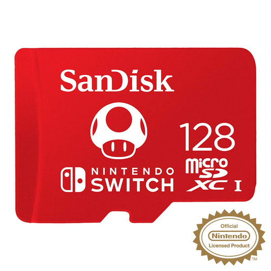 SanDisk Nintendo Switch Micro SD Card (SDXC) - Offer Games