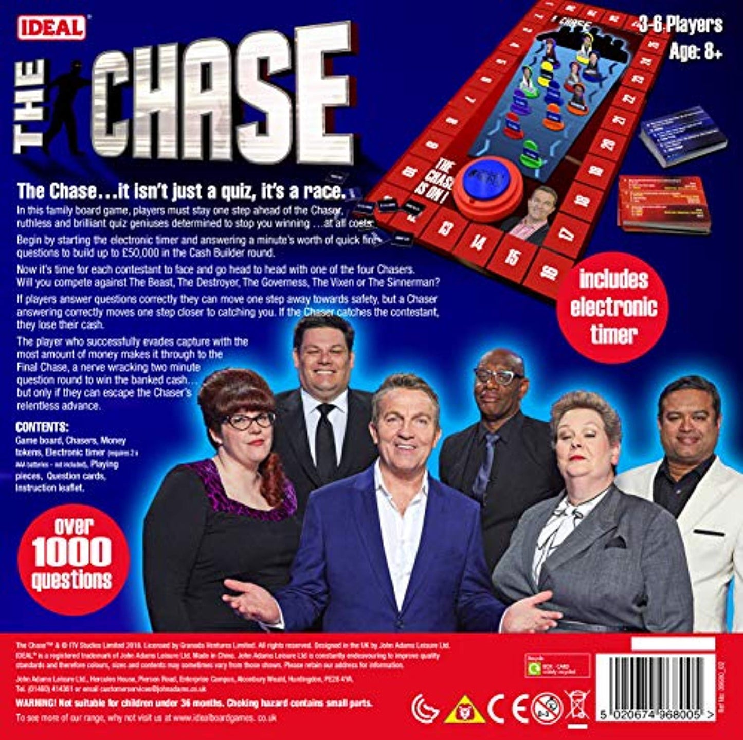 The Chase TV Show Board Game - Offer Games