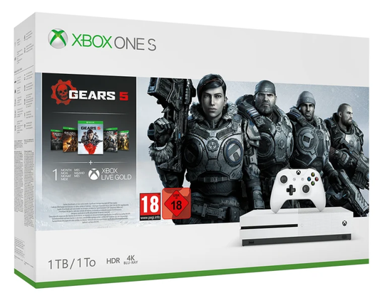 Xbox One S 1TB + Gears of Wars 5 - Offer Games