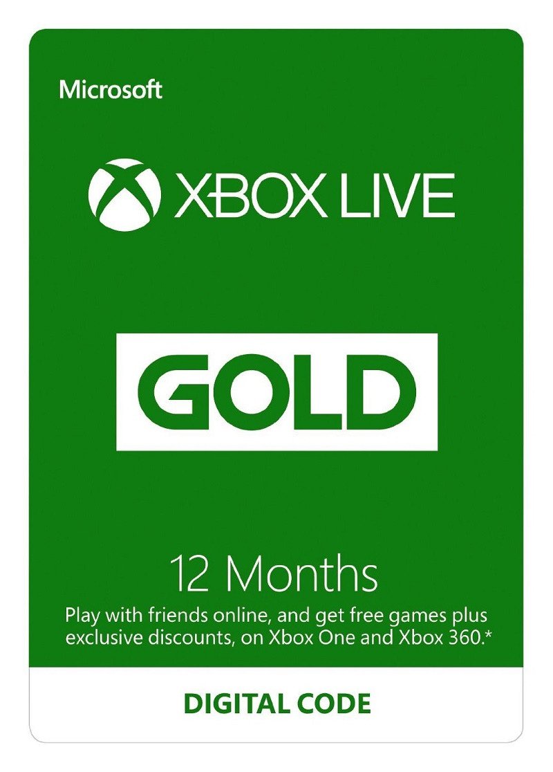 Xbox LIVE 12 Month Gold Membership (Xbox Live Download) - Offer Games