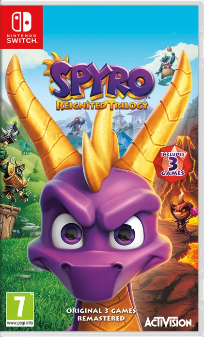 Spyro Reignited Trilogy (Nintendo Switch) - Offer Games