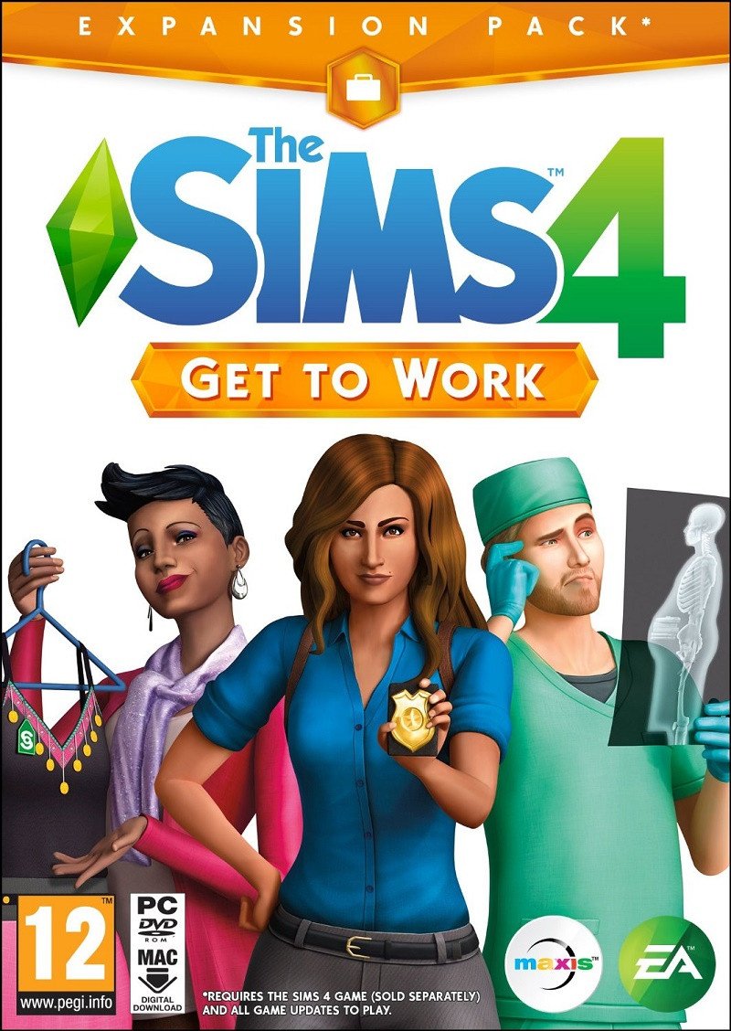 The Sims 4 Get To Work (PC) - Offer Games