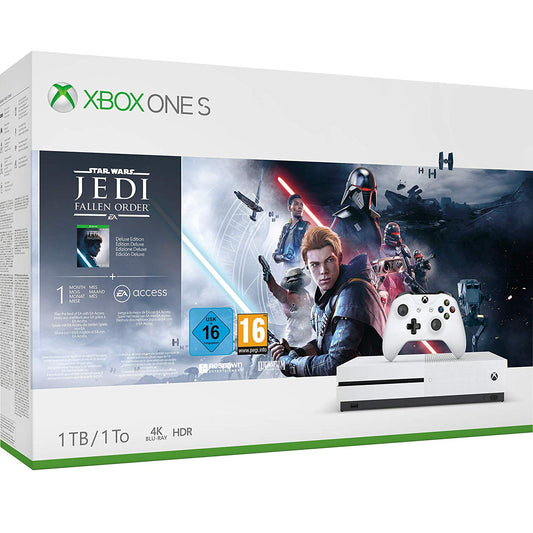 Xbox One S 1TB Console - Star Wars Jedi: Fallen Order Bundle (Xbox One) - Offer Games