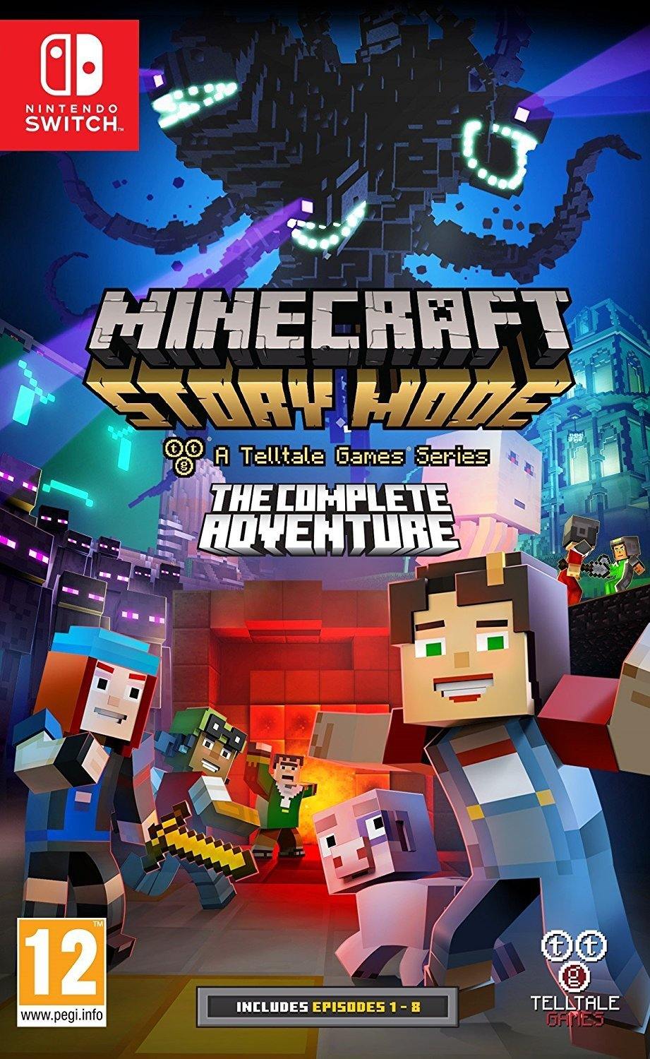 Minecraft Story Mode: The Complete Adventure (Nintendo Switch) - Offer Games