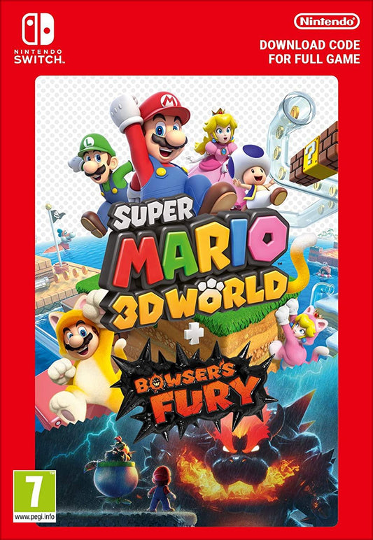 Super Mario 3D World + Bowser's Fury (Nintendo Switch Download) - Offer Games