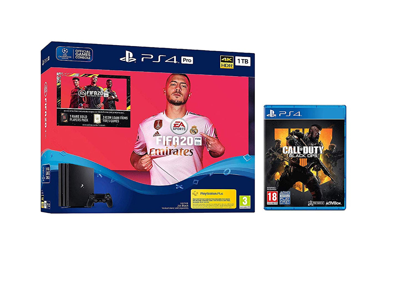 Fifa 20 PS4 Pro 1TB Bundle (PS4) - Offer Games
