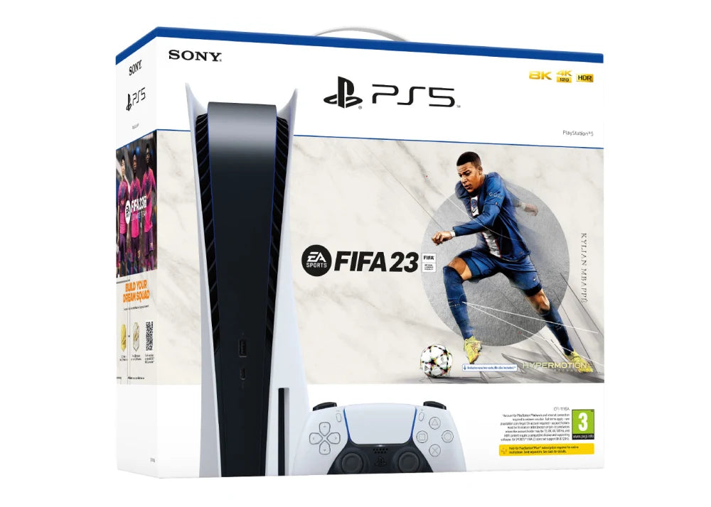 PlayStation 5 Disk Drive Console + FIFA 23