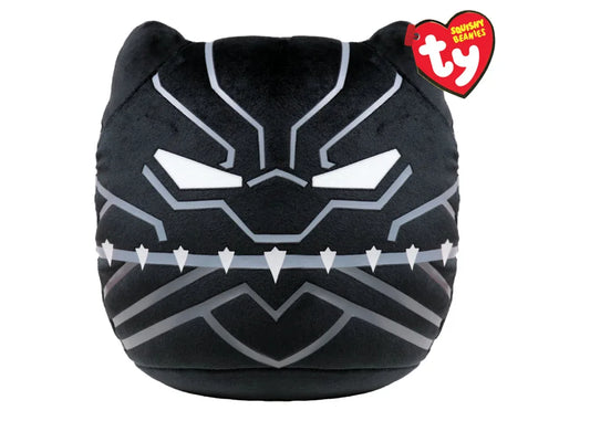 Squishy Beanie 10 Inch Black Panther