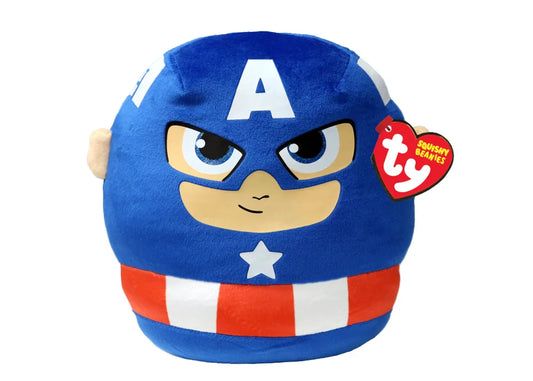 Squishy Beanie 10 inch Captain America