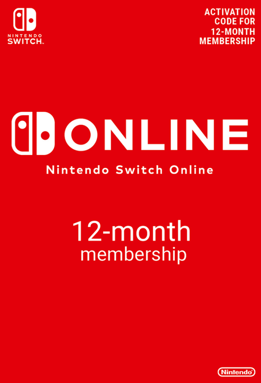 Nintendo Switch Online Membership - 12 Months (Nintendo Switch Download) - Offer Games