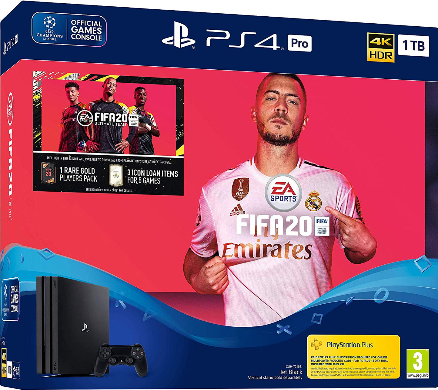 Fifa 20 PS4 Pro 1TB Bundle (PS4) - Offer Games