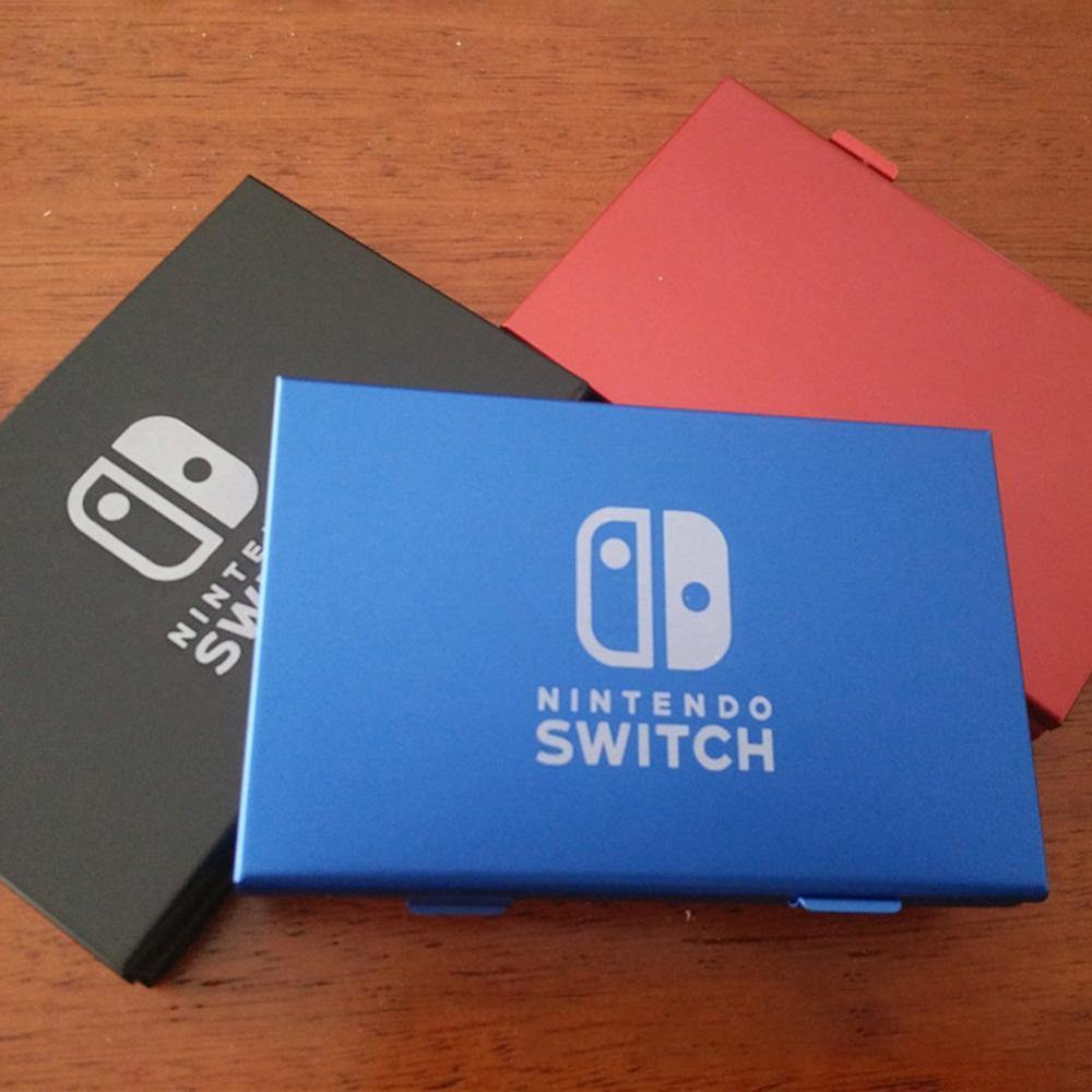 Aluminum Game Card Storage Box Game Holder (Nintendo Switch) - Offer Games