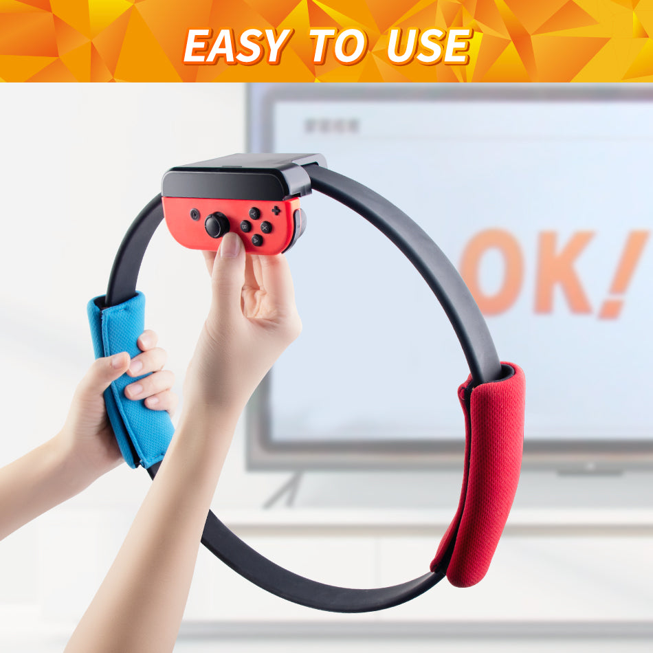 OIVO Ring-Con + Leg Strap Ring Fit Nintendo Switch - Offer Games